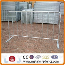 Barato galvanizado em seguida Powder Coated Metal Crowd Barrier